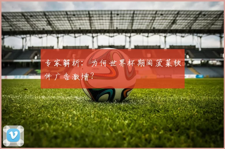 专家解析:为何世界杯期间菠菜软件广告激增?