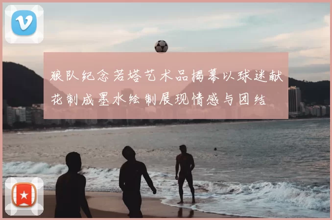 狼队纪念若塔艺术品揭幕以球迷献花制成墨水绘制展现情感与团结