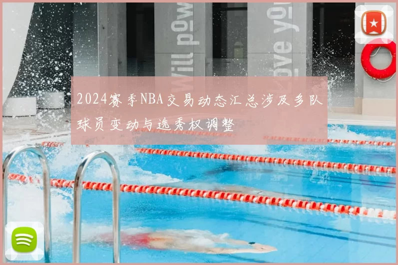 2024赛季NBA交易动态汇总涉及多队球员变动与选秀权调整